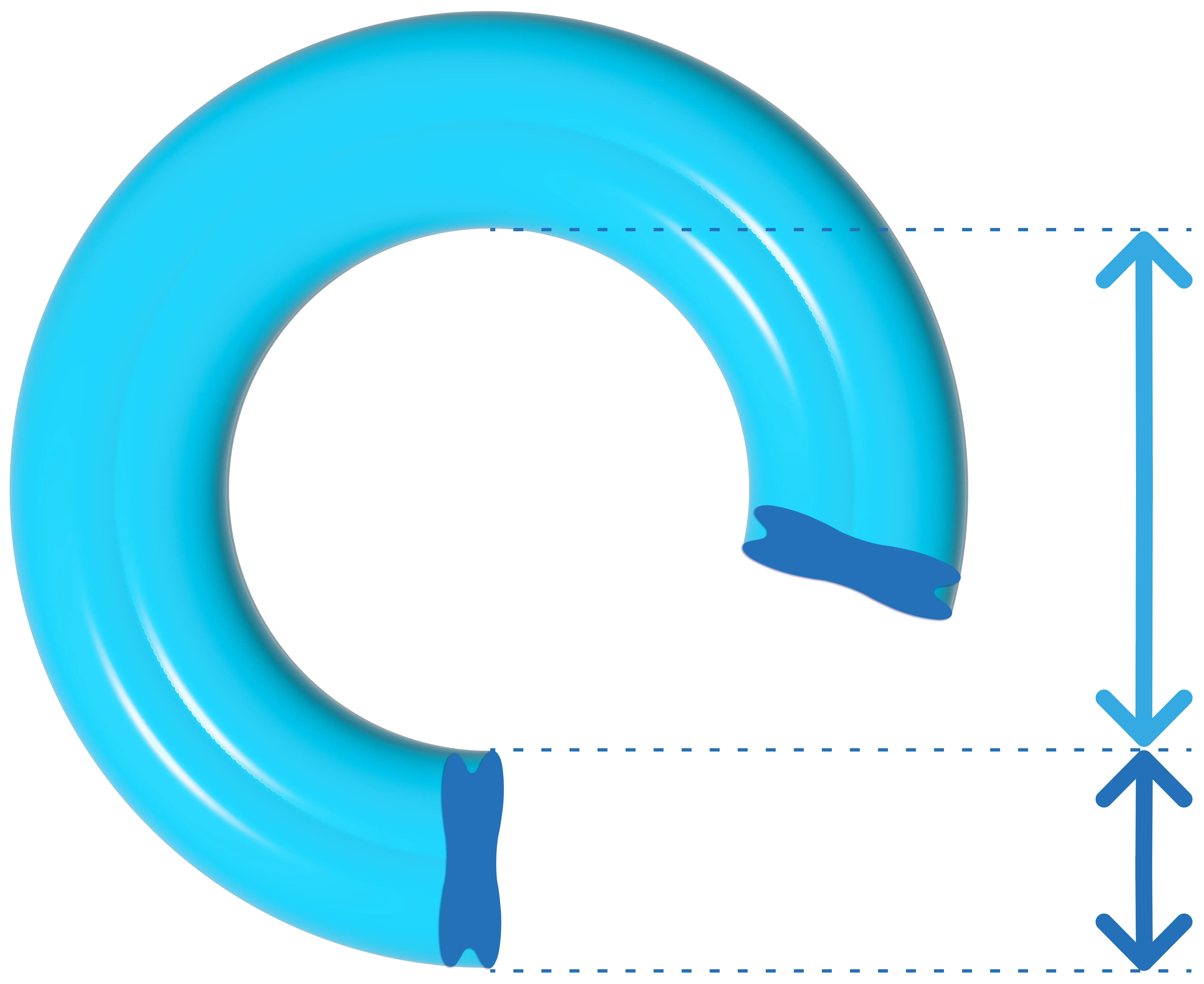 Half o-ring
