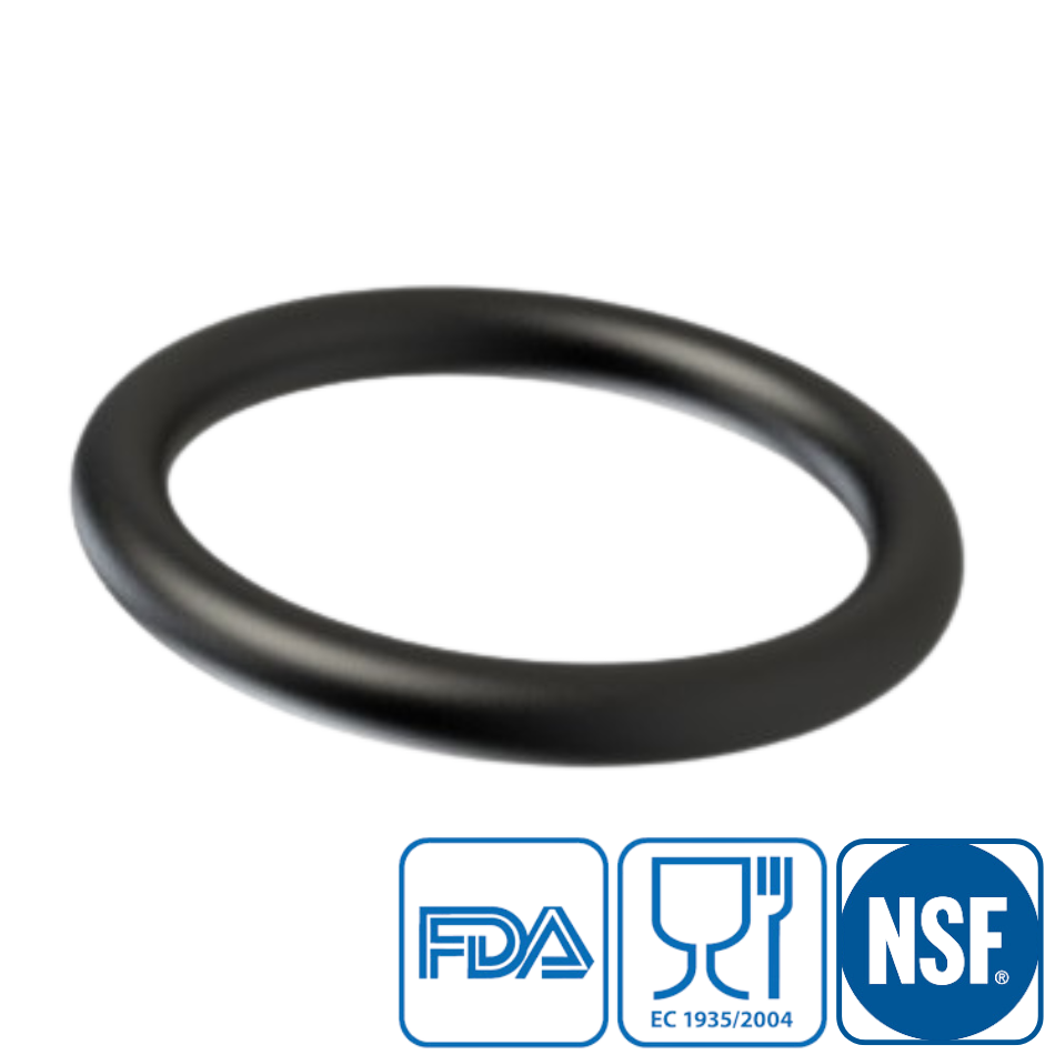 Joints toriques EPDM - 70 Shore A - Peroxyde - FDA