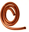 O-ring Cord  - 1,78mm - VMQ - MVQ - Silicone - FDA - EC1935/2004 - 60 Shore A - Red - ORS194680 - (per Meter)
