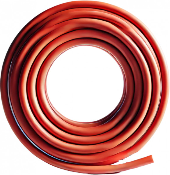 Cordon de joint torique 1,5mm - VMQ - MVQ - Silicone - FDA - EC1935/2004 - 60 Shore A - Rouge - ORS194671 (par Mètre)